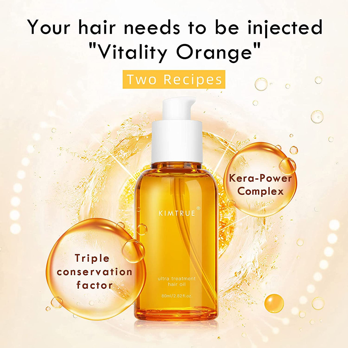 Ultra Treatment Hair Oil 80ml From Kimtrue