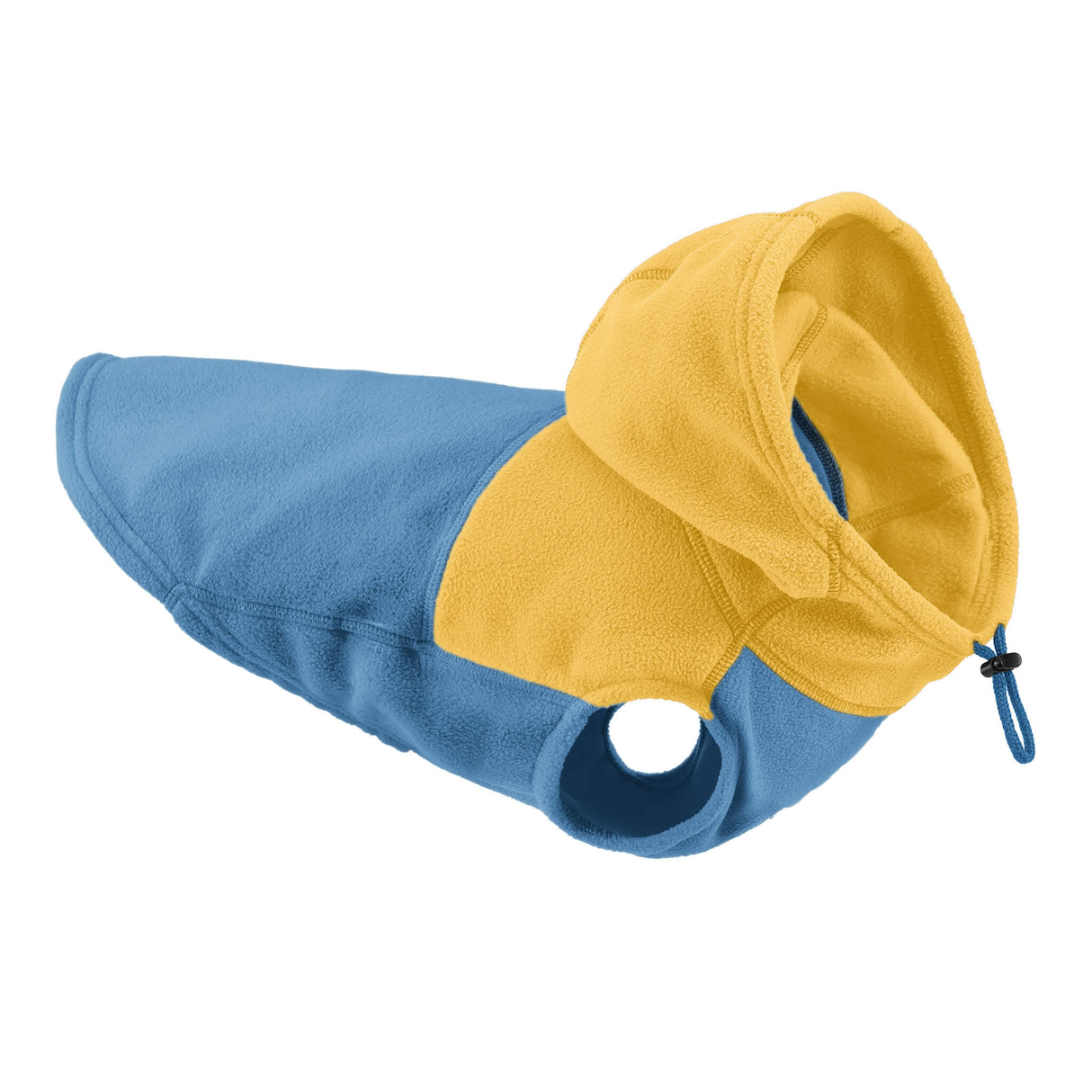 Fleece Vest Hoodie Two Tone from Gooby