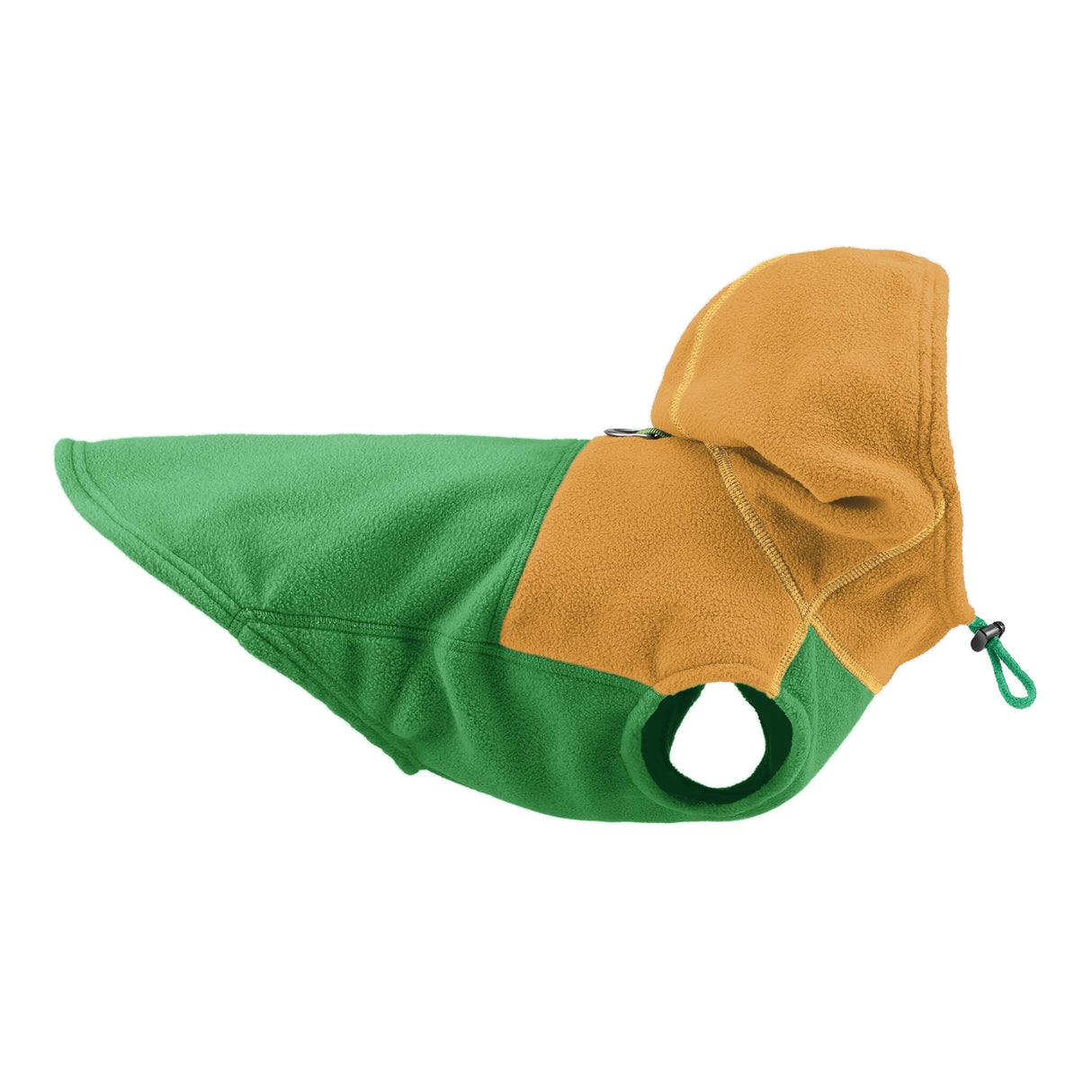 Fleece Vest Hoodie Two Tone from Gooby