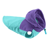 Fleece Vest Hoodie Two Tone from Gooby