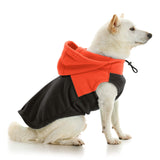 Fleece Vest Hoodie Two Tone from Gooby