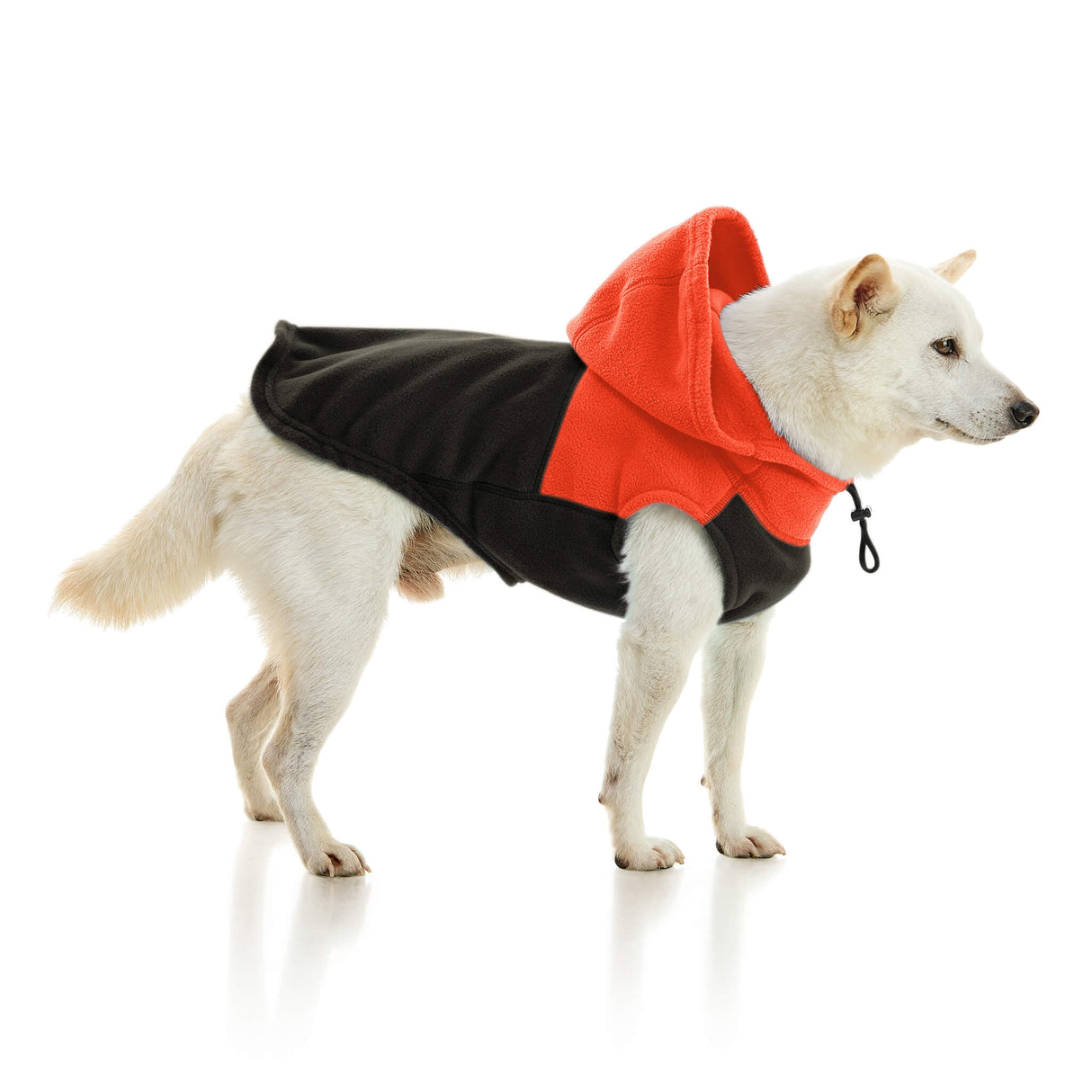 Fleece Vest Hoodie Two Tone from Gooby