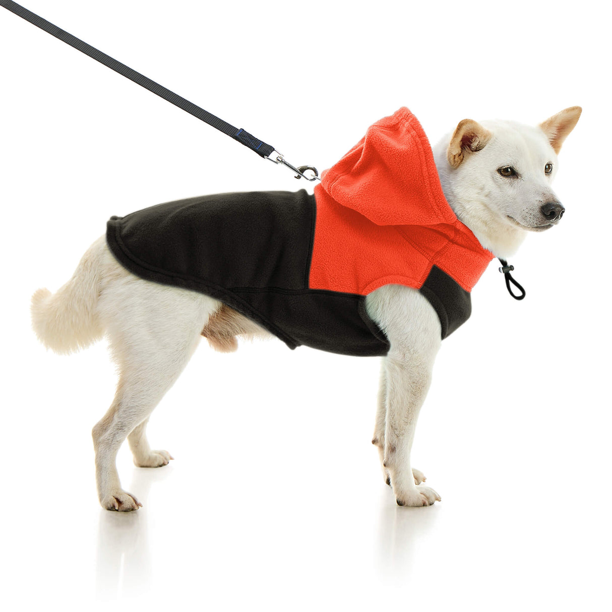 Fleece Vest Hoodie Two Tone from Gooby