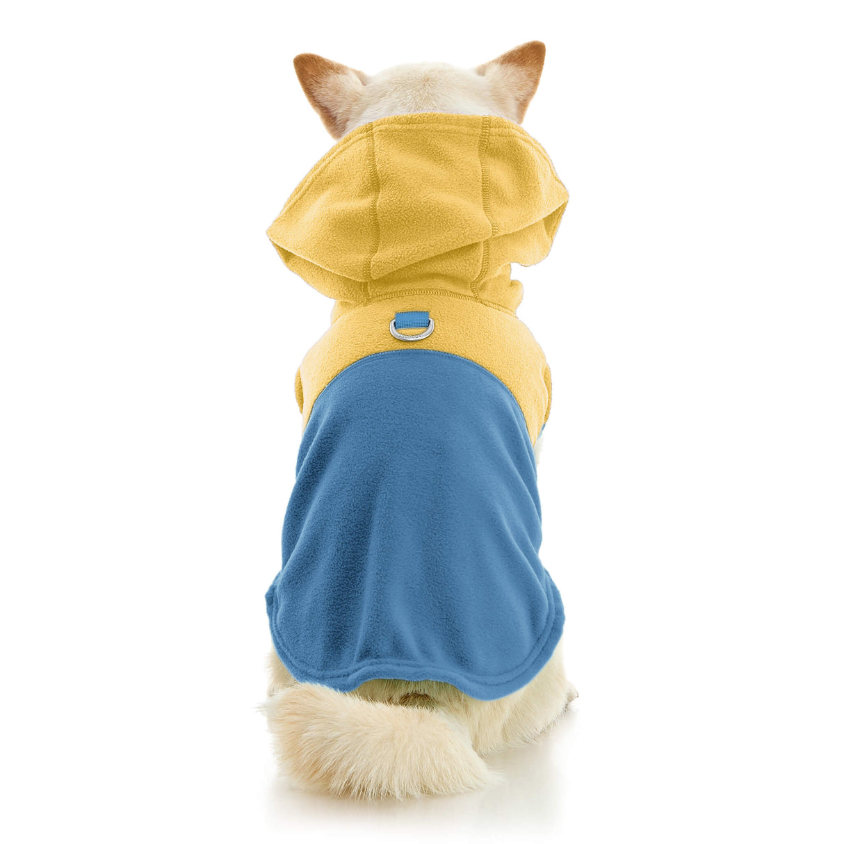 Fleece Vest Hoodie Two Tone from Gooby