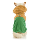 Fleece Vest Hoodie Two Tone from Gooby