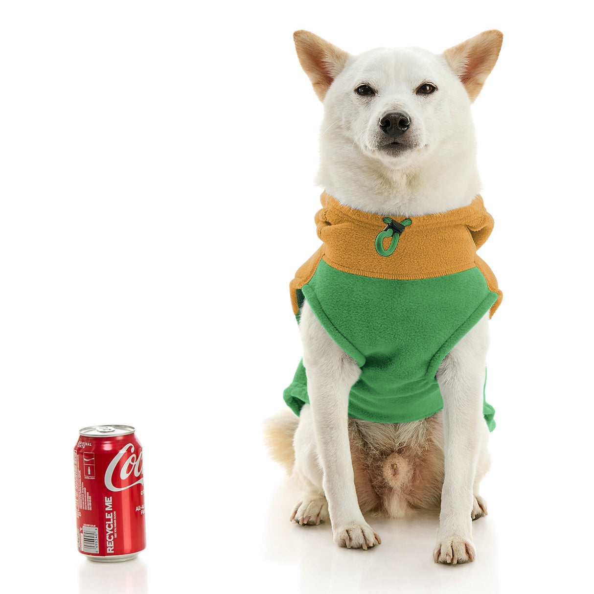 Fleece Vest Hoodie Two Tone from Gooby