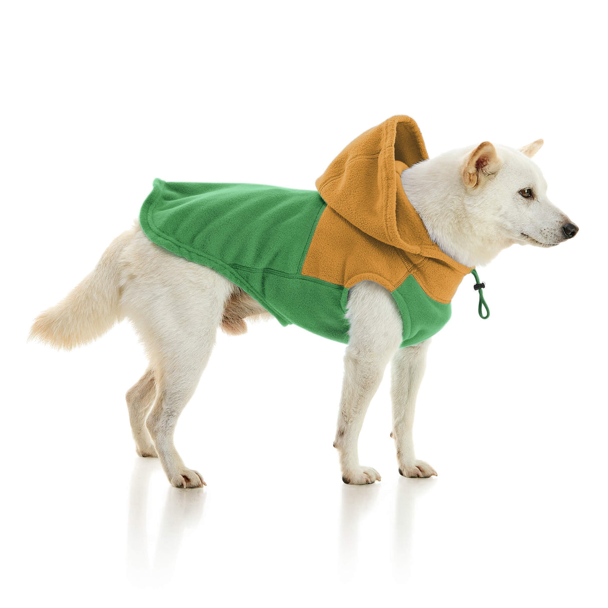 Fleece Vest Hoodie Two Tone from Gooby