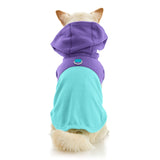 Fleece Vest Hoodie Two Tone from Gooby