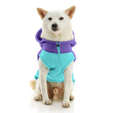 Fleece Vest Hoodie Two Tone from Gooby