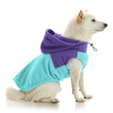 Fleece Vest Hoodie Two Tone from Gooby