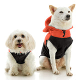 Fleece Vest Hoodie Two Tone from Gooby