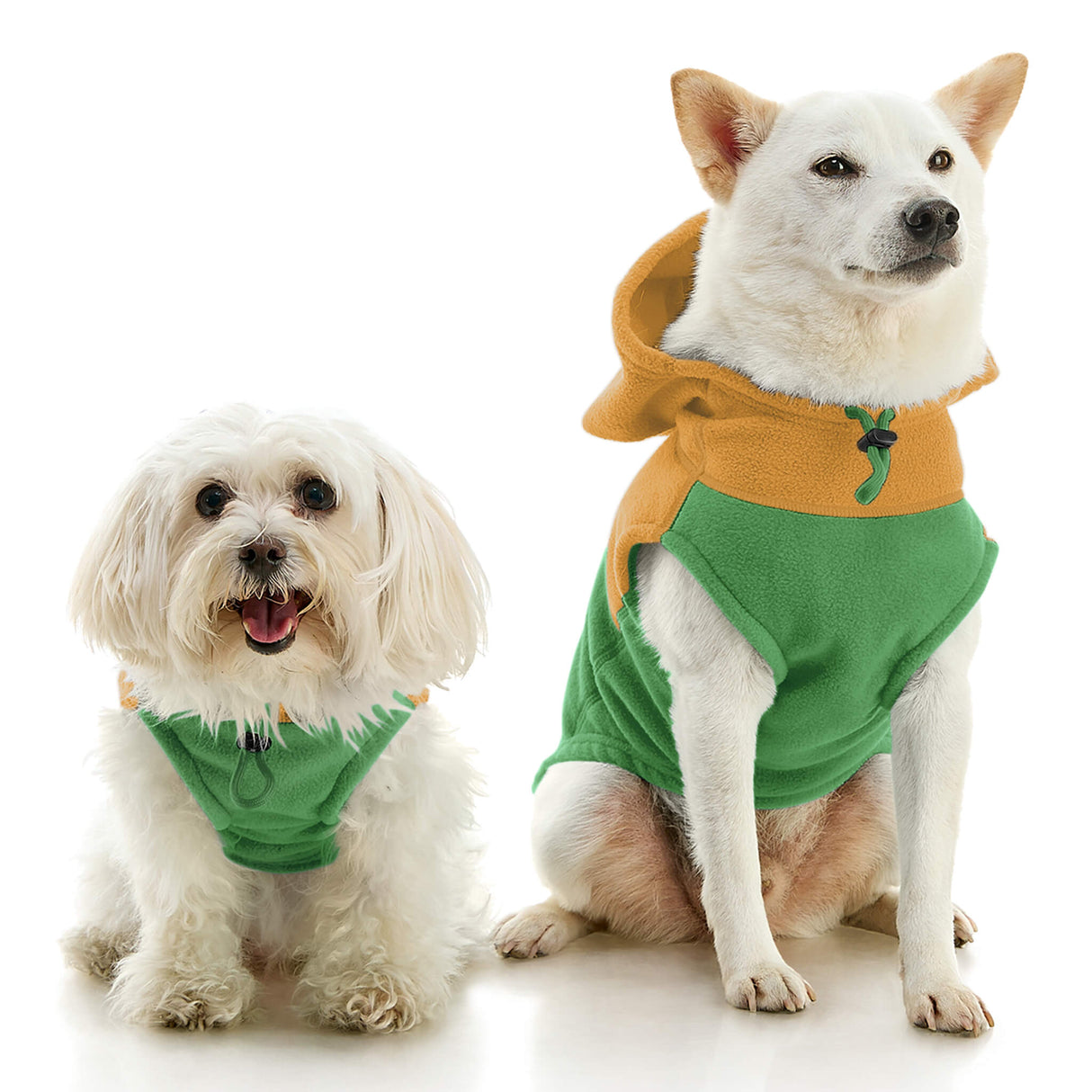 Fleece Vest Hoodie Two Tone from Gooby