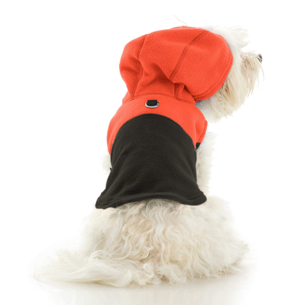 Fleece Vest Hoodie Two Tone from Gooby