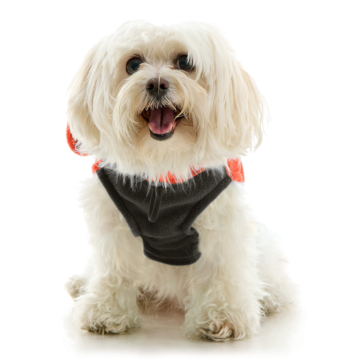 Fleece Vest Hoodie Two Tone from Gooby