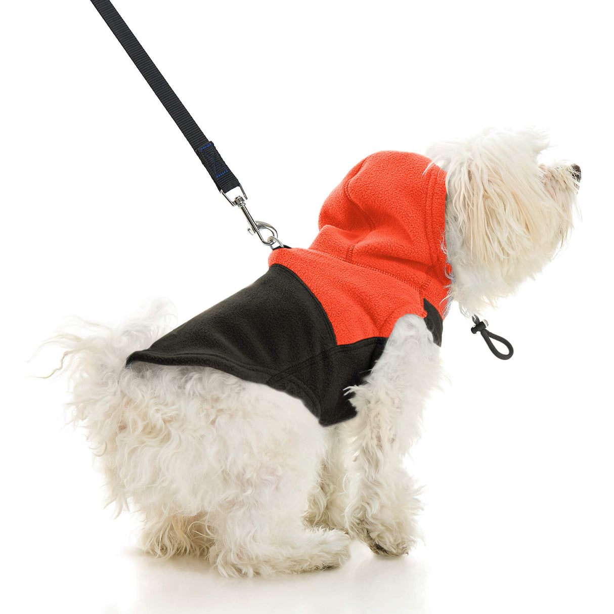 Fleece Vest Hoodie Two Tone from Gooby