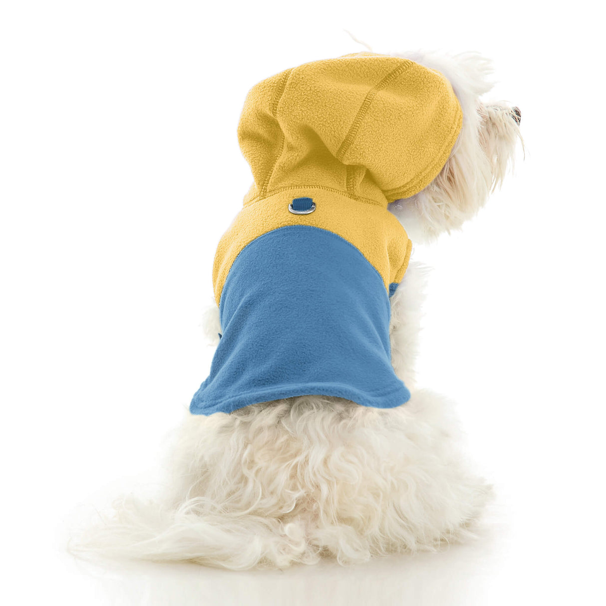 Fleece Vest Hoodie Two Tone from Gooby