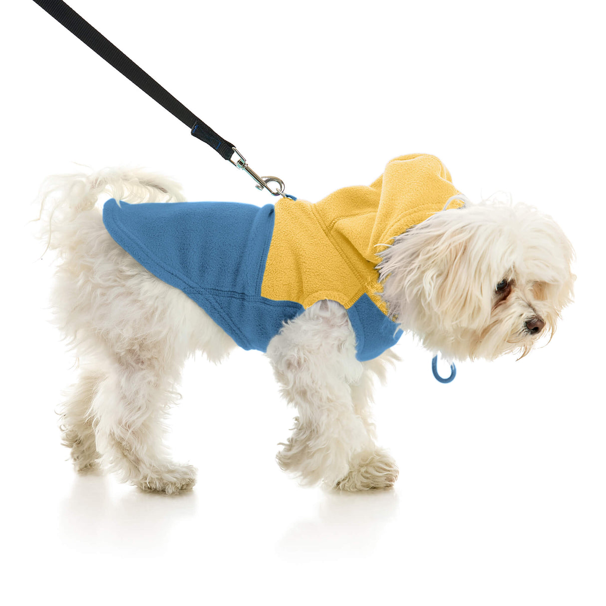 Fleece Vest Hoodie Two Tone from Gooby