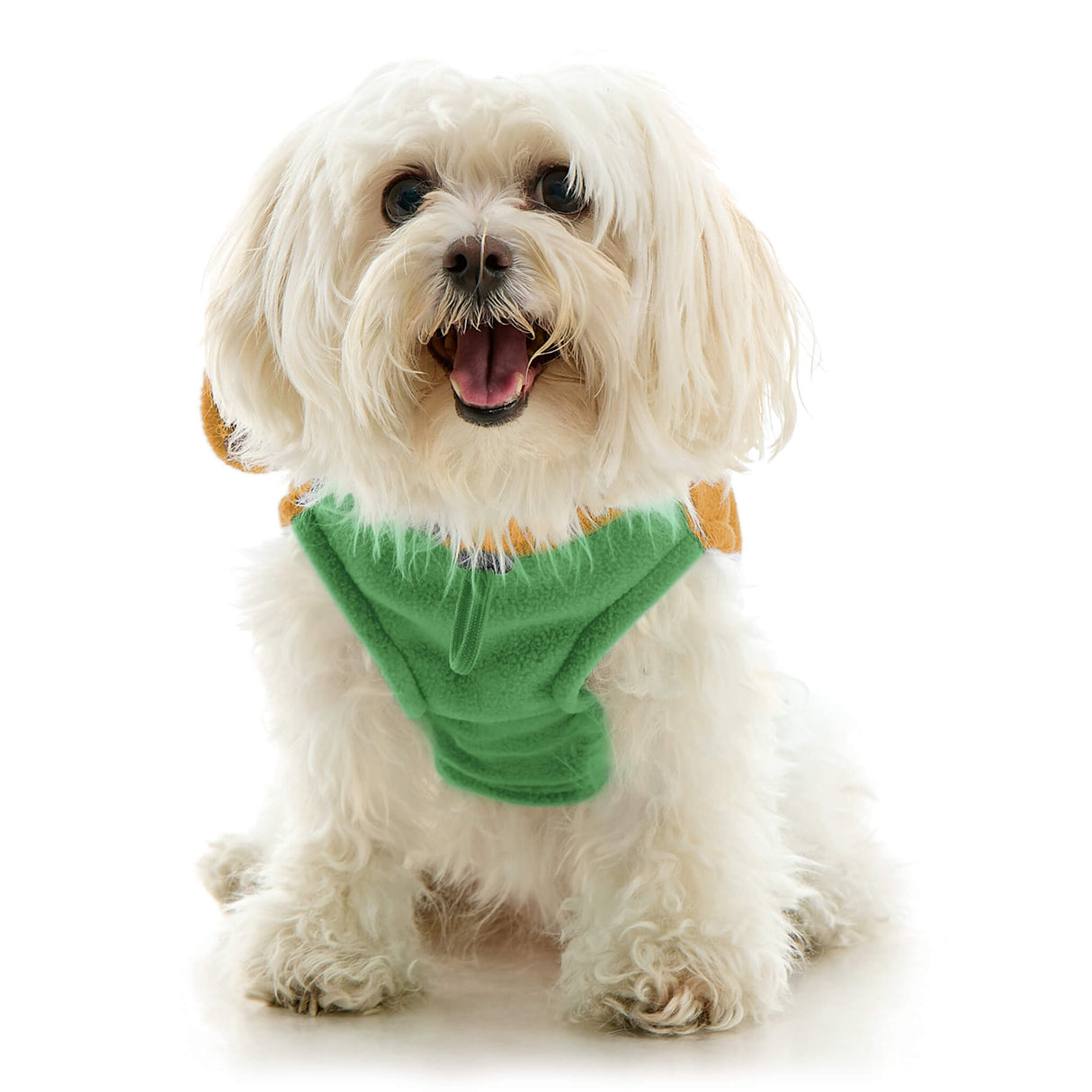 Fleece Vest Hoodie Two Tone from Gooby