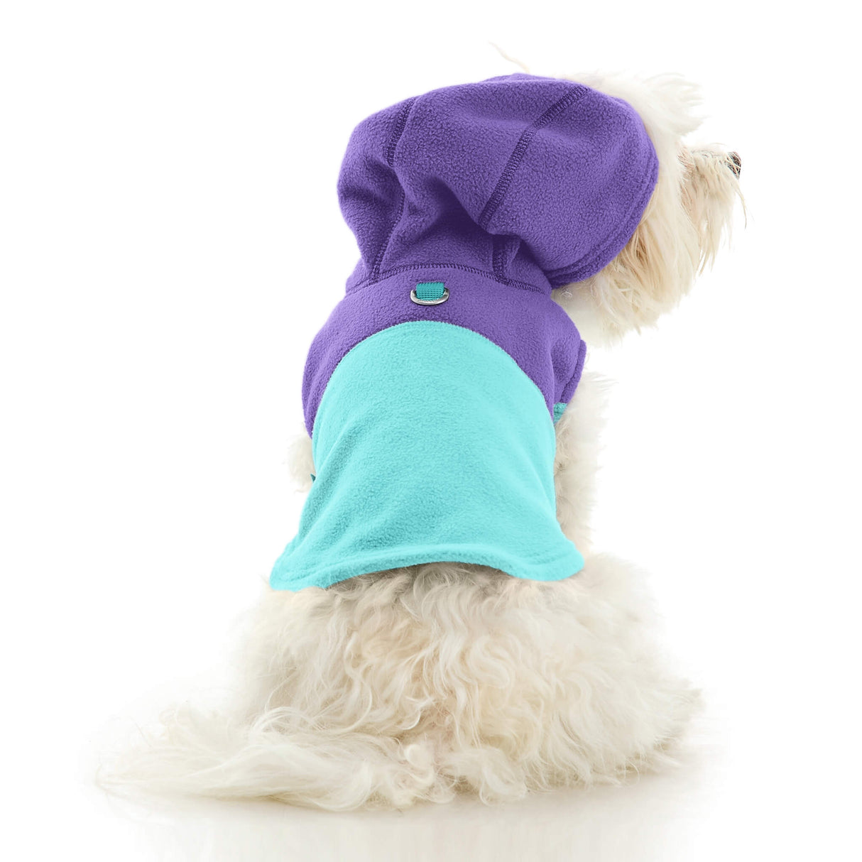 Fleece Vest Hoodie Two Tone from Gooby