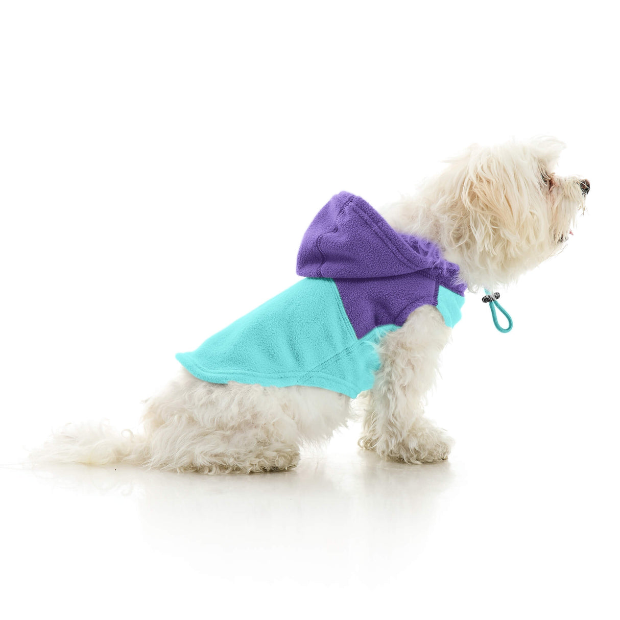 Fleece Vest Hoodie Two Tone from Gooby