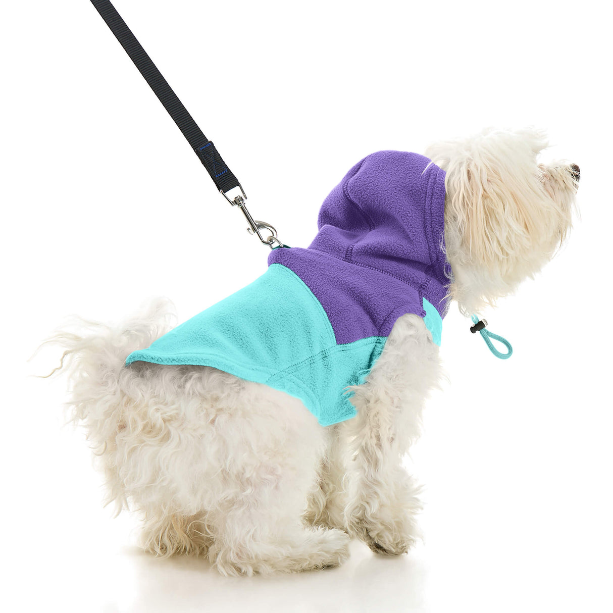 Fleece Vest Hoodie Two Tone from Gooby