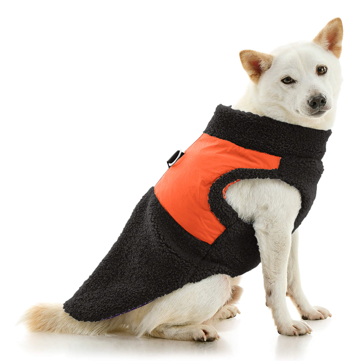Zip Up Sherpa Vest from Gooby