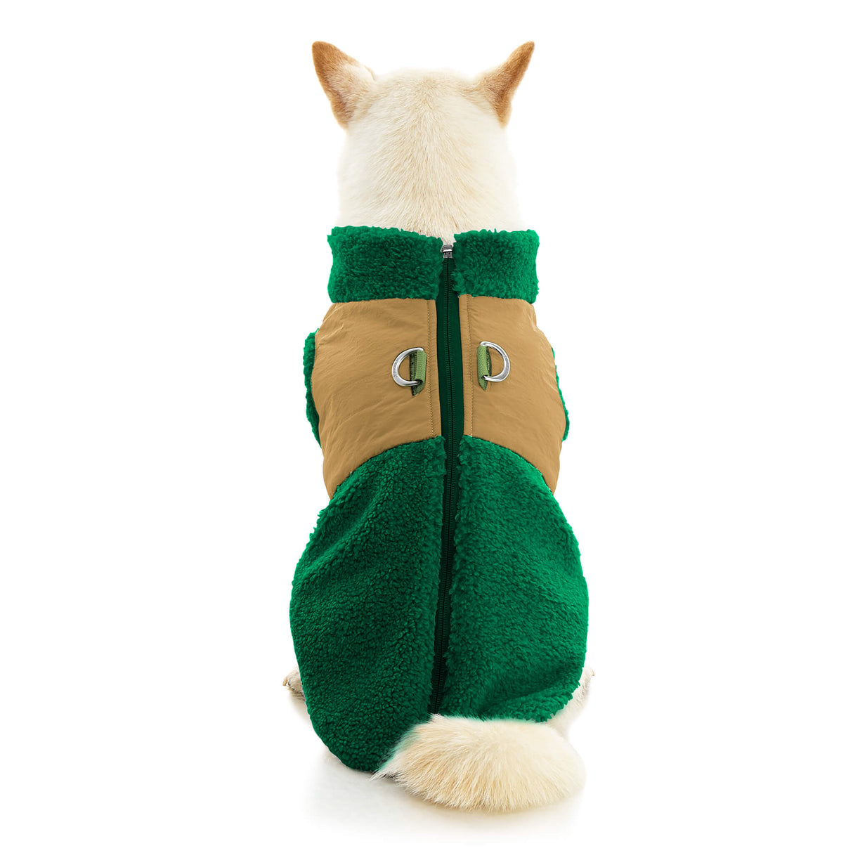 Zip Up Sherpa Vest from Gooby