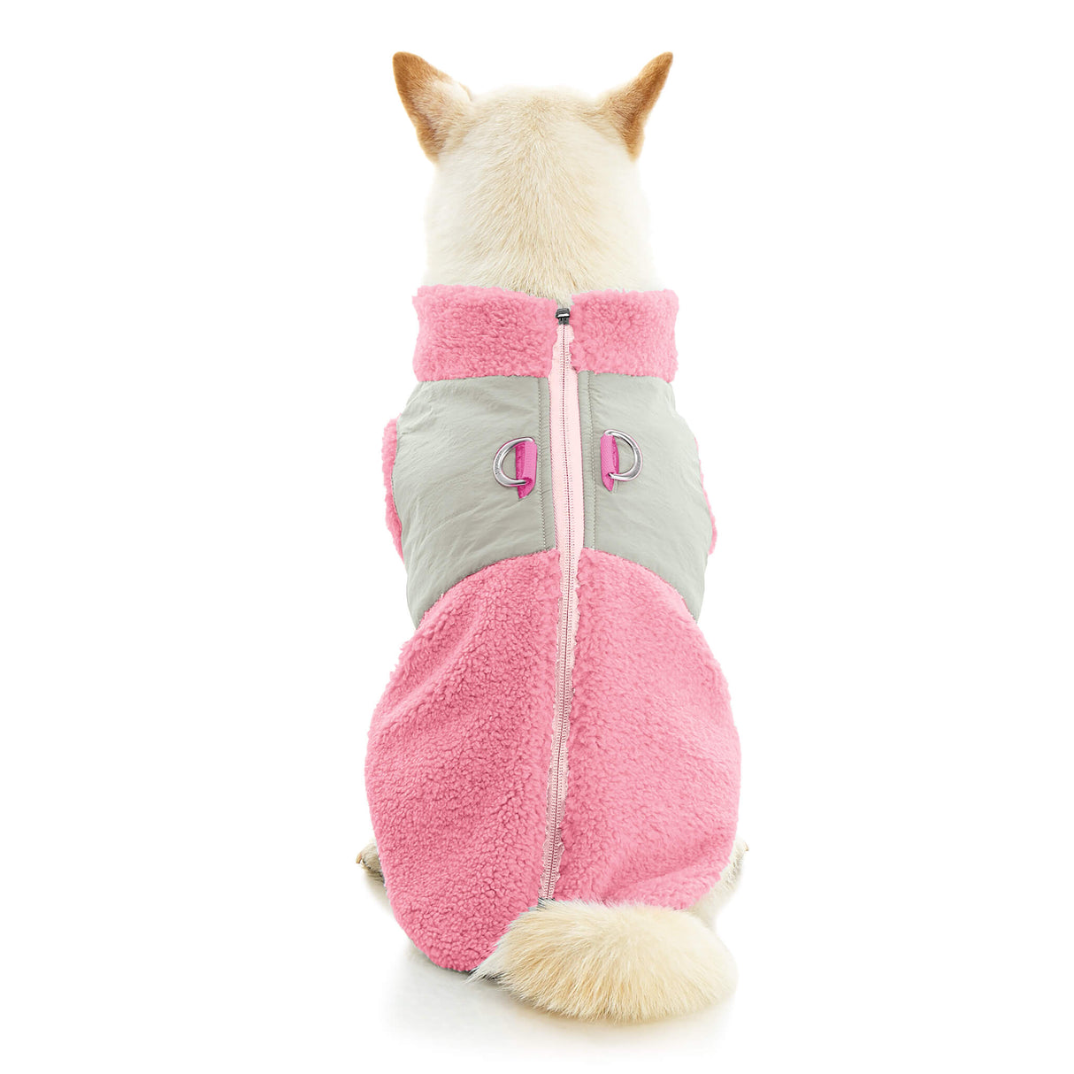 Zip Up Sherpa Vest from Gooby