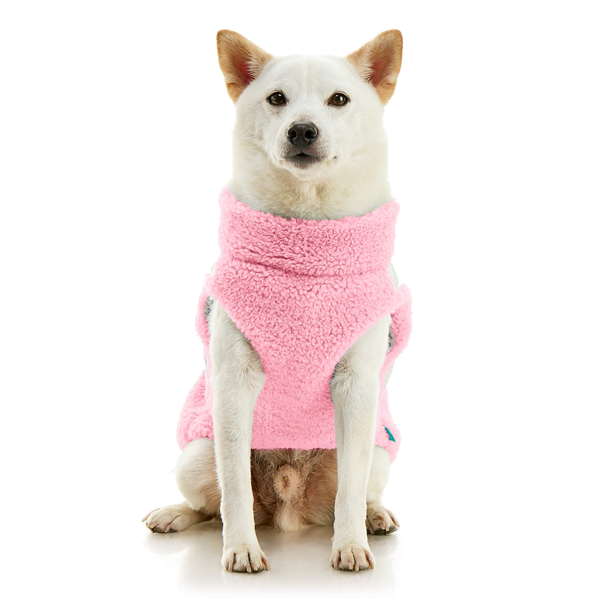 Zip Up Sherpa Vest from Gooby