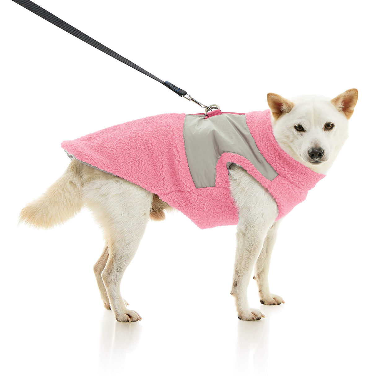 Zip Up Sherpa Vest from Gooby