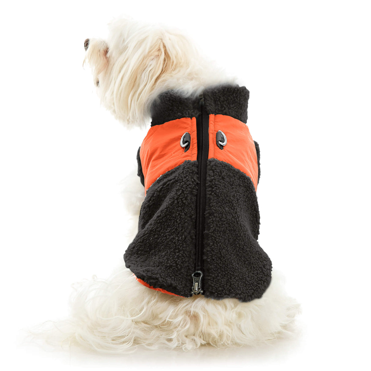 Zip Up Sherpa Vest from Gooby