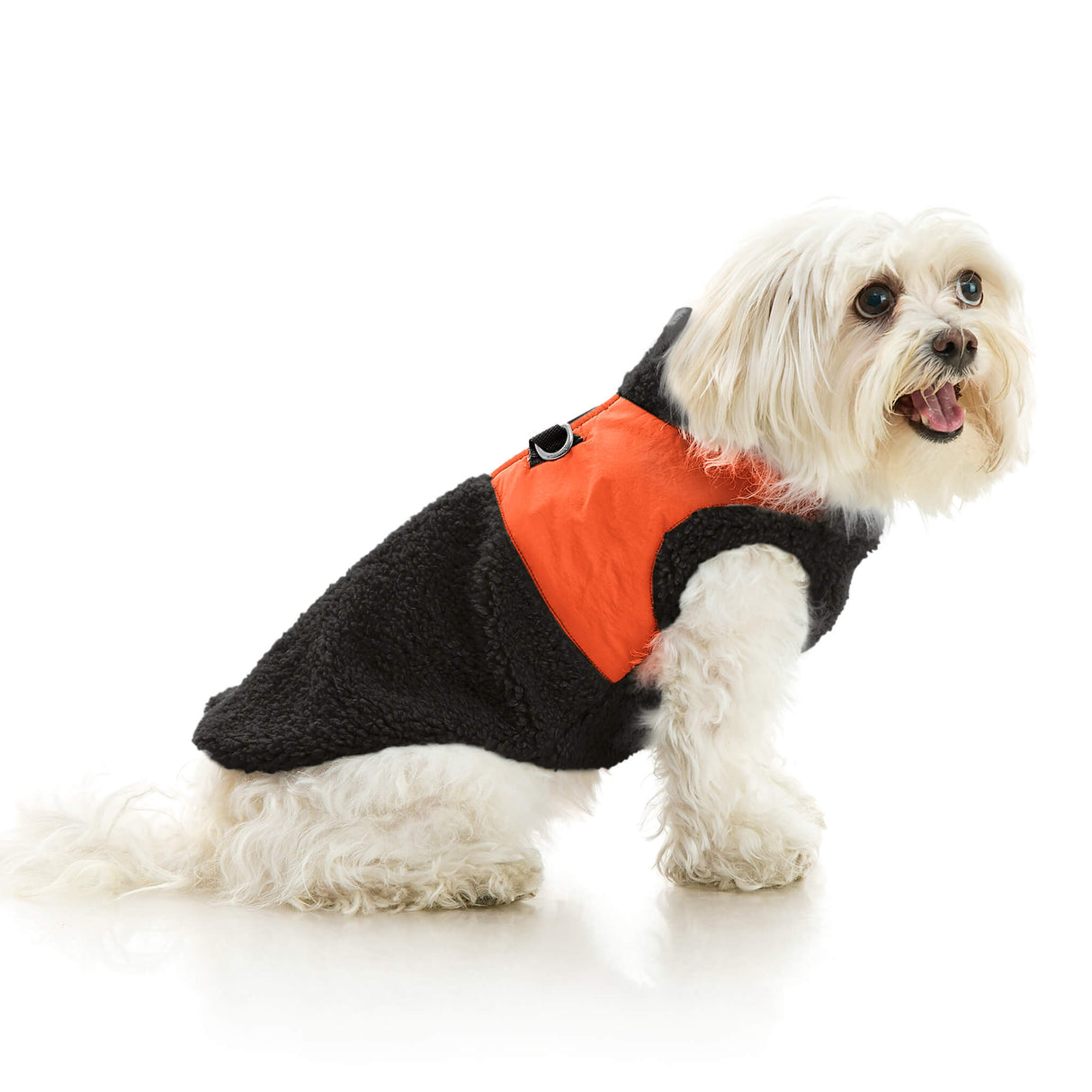 Zip Up Sherpa Vest from Gooby