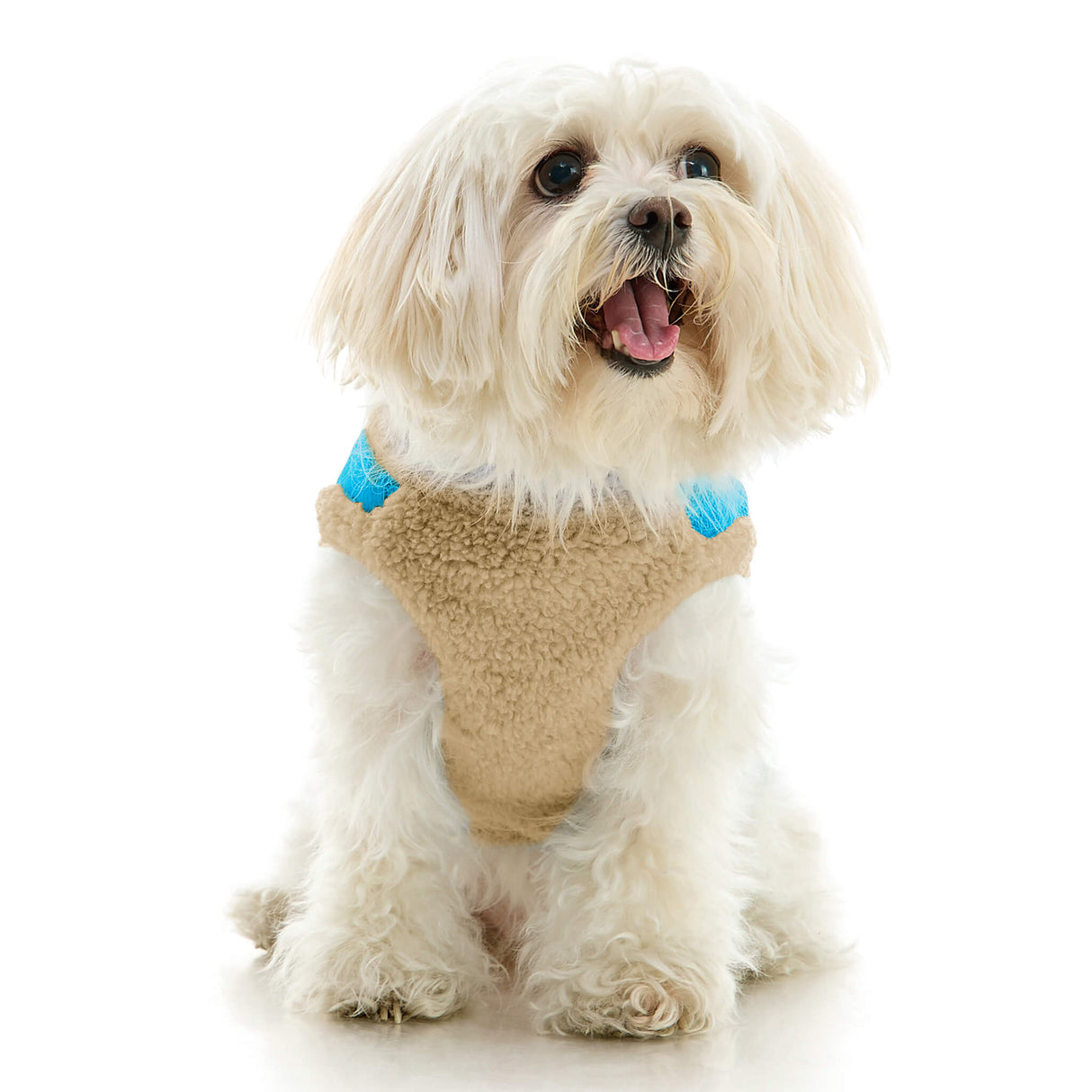Zip Up Sherpa Vest from Gooby