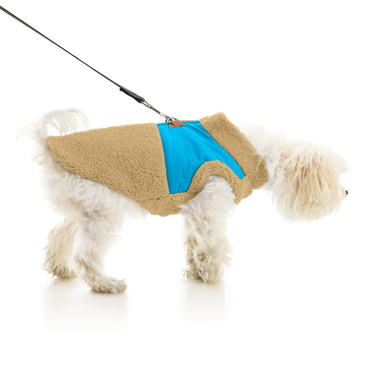 Zip Up Sherpa Vest from Gooby