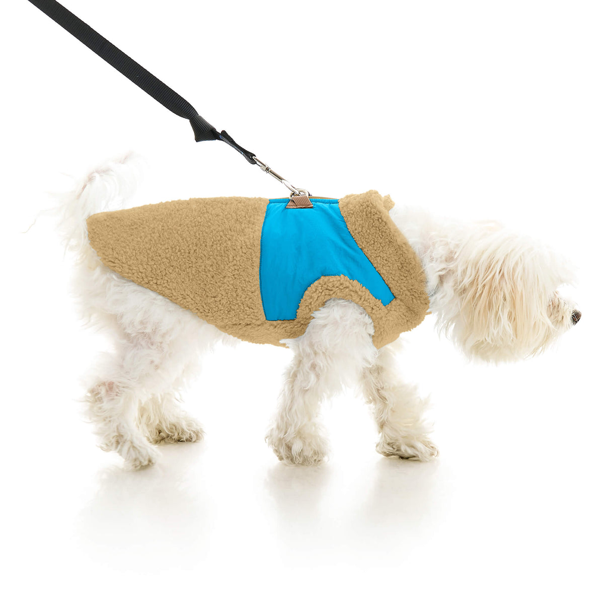 Zip Up Sherpa Vest from Gooby