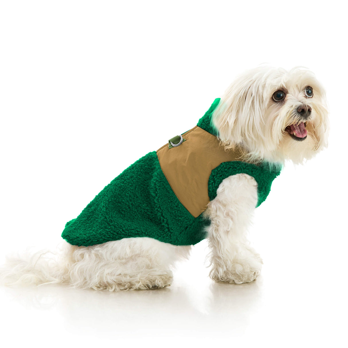 Zip Up Sherpa Vest from Gooby