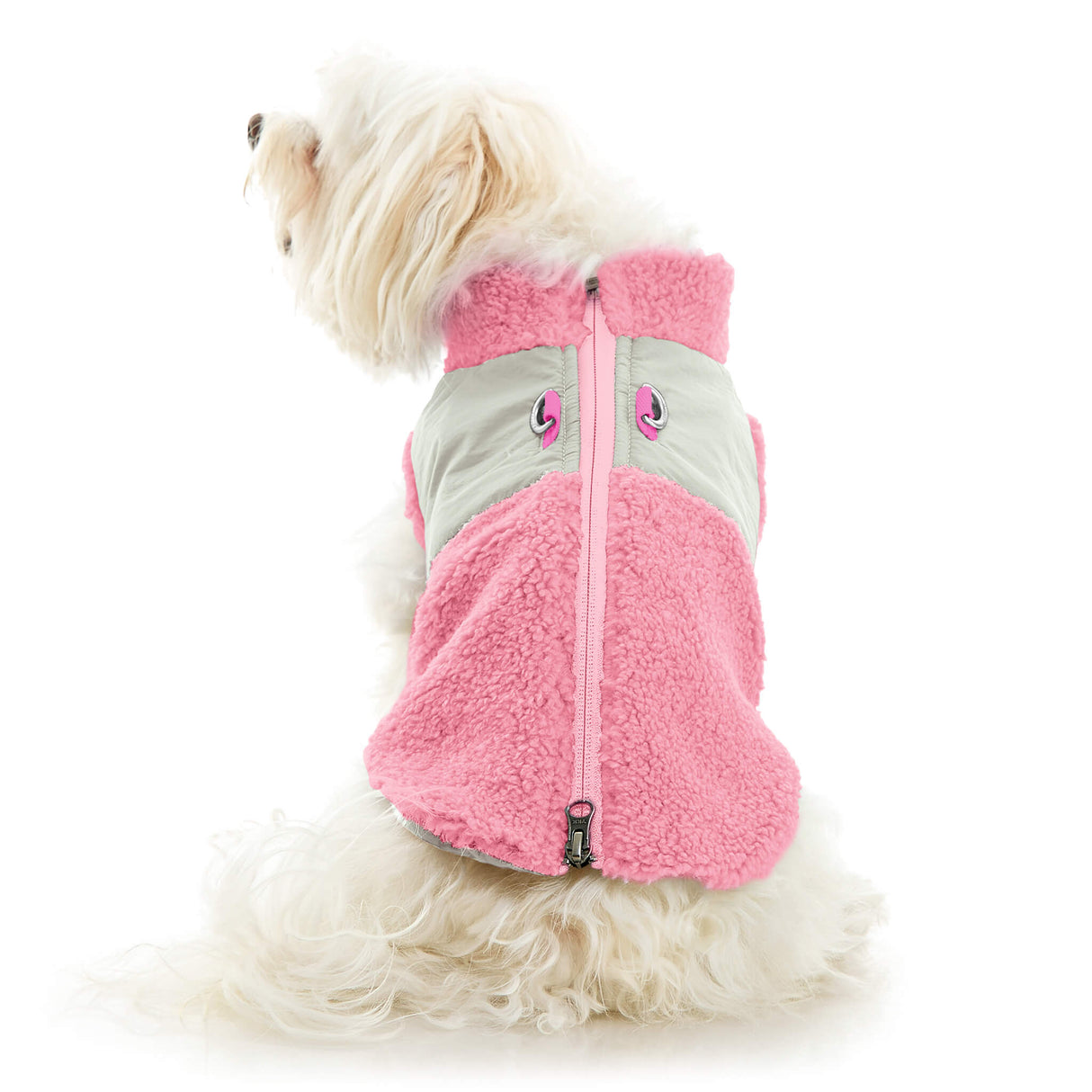 Zip Up Sherpa Vest from Gooby
