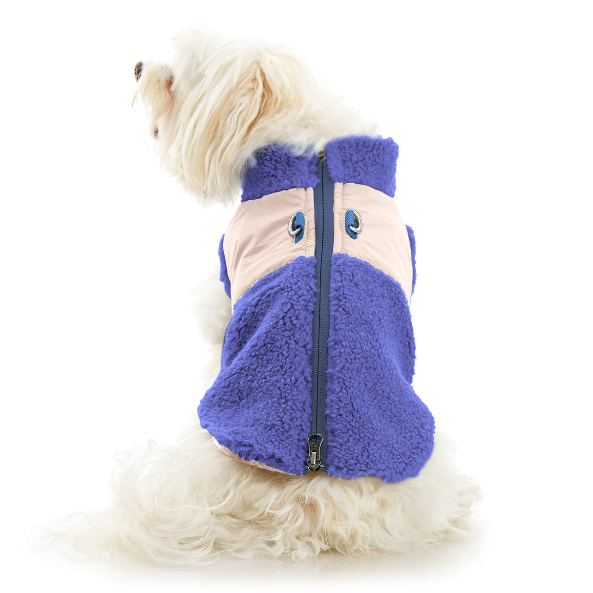 Zip Up Sherpa Vest from Gooby