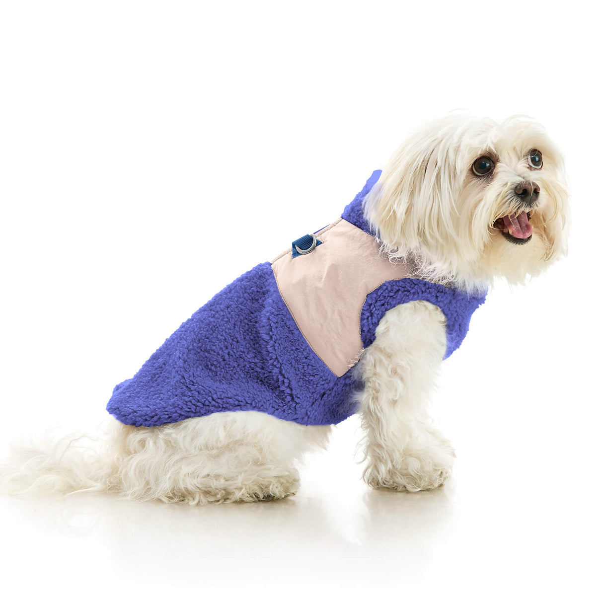 Zip Up Sherpa Vest from Gooby