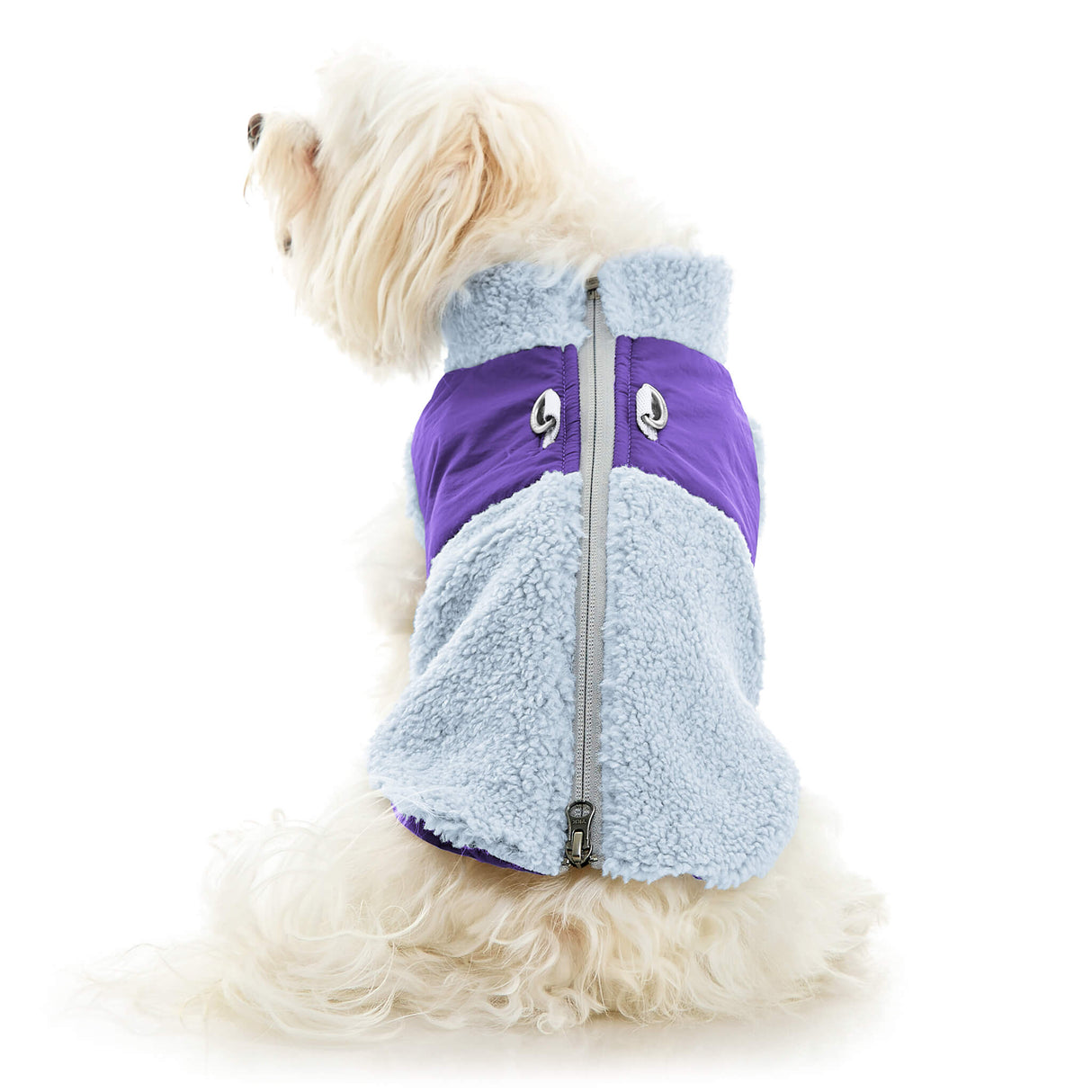 Zip Up Sherpa Vest from Gooby