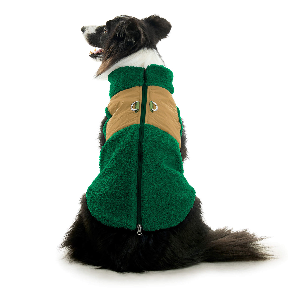 Zip Up Sherpa Vest from Gooby
