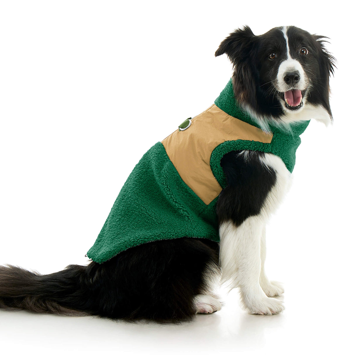 Zip Up Sherpa Vest from Gooby