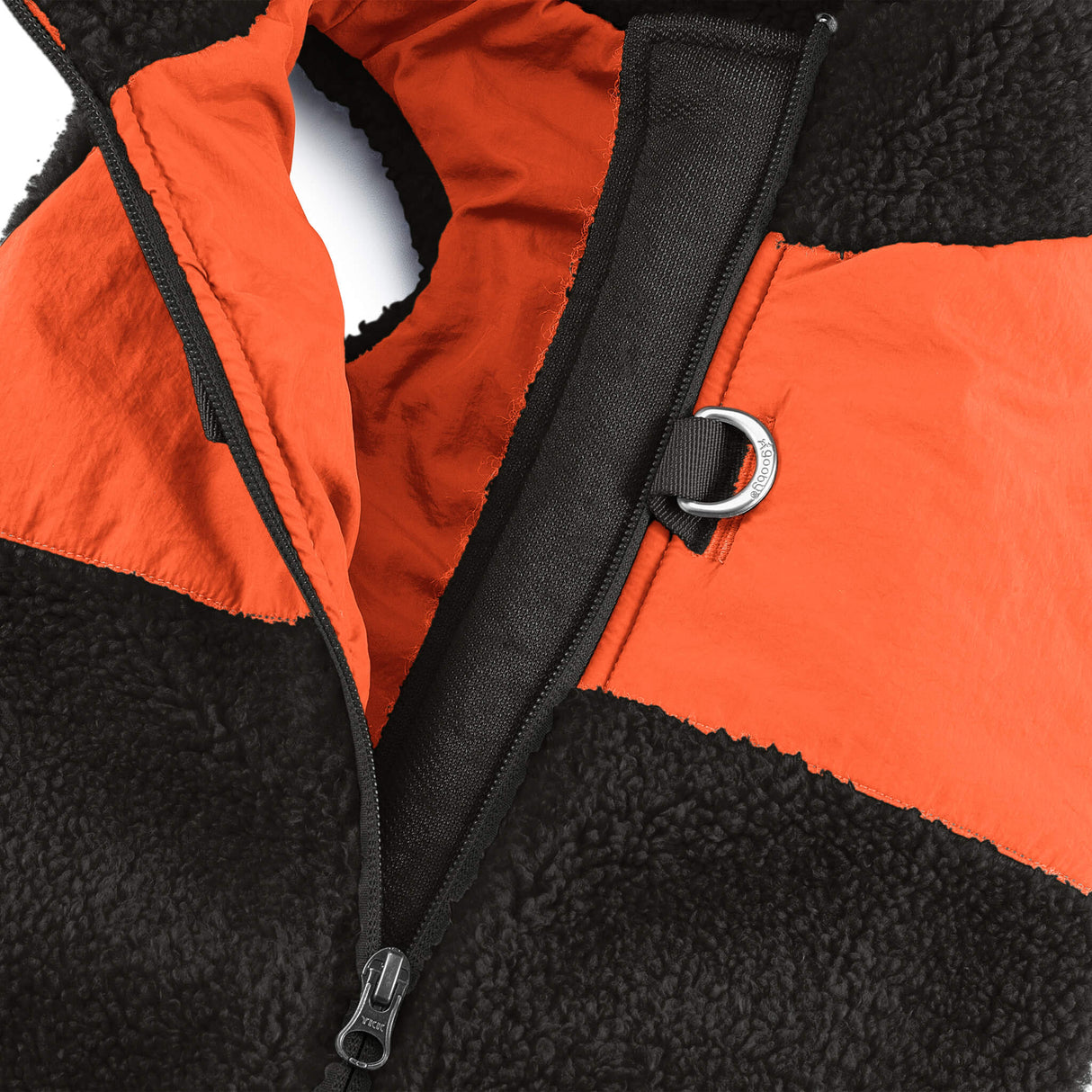 Zip Up Sherpa Vest from Gooby