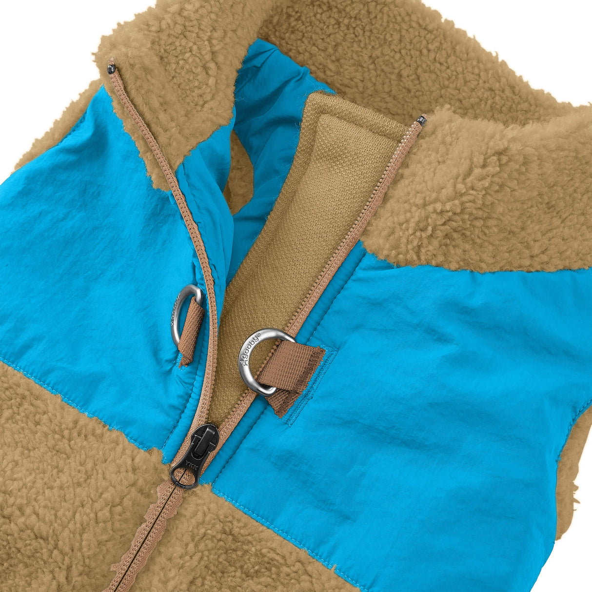 Zip Up Sherpa Vest from Gooby