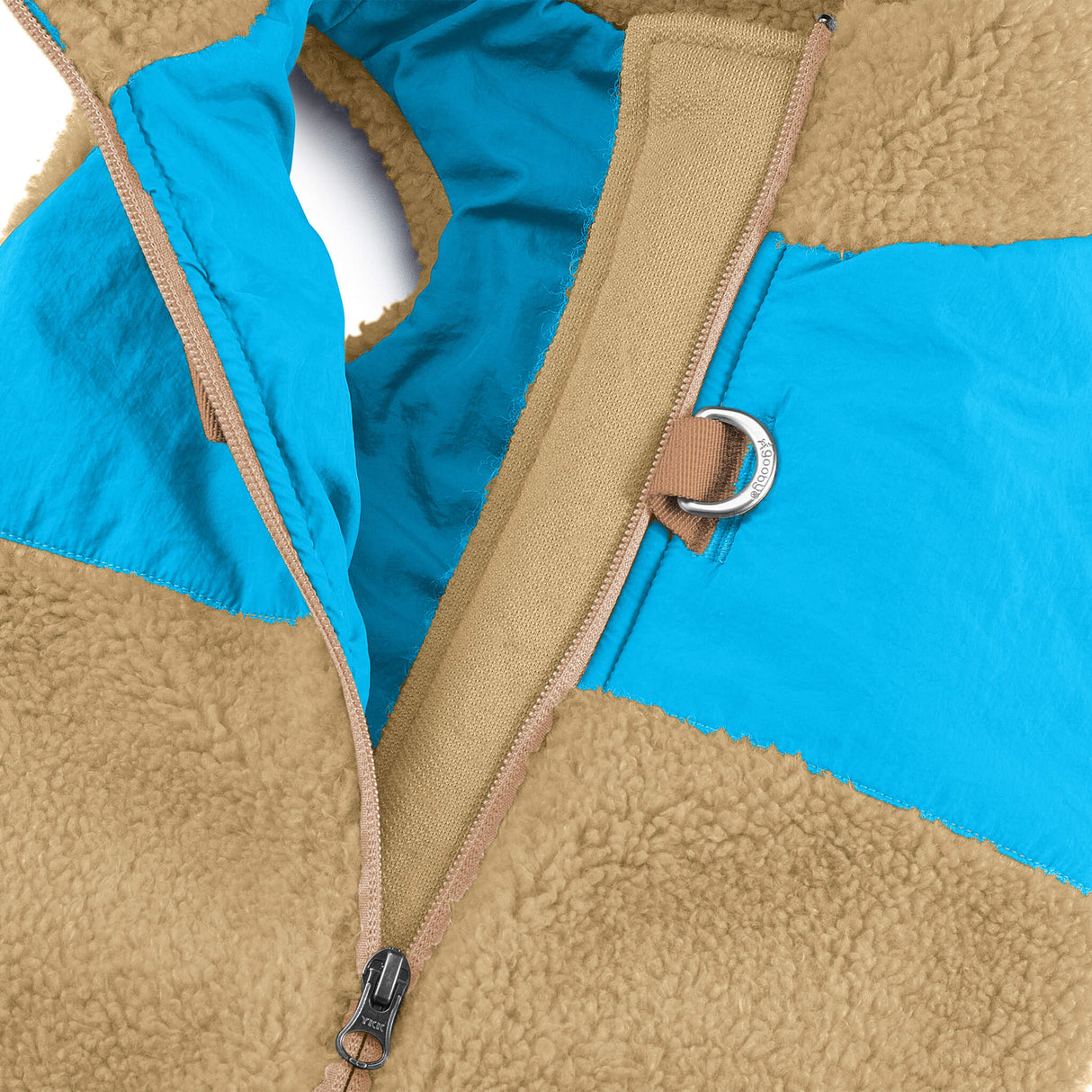 Zip Up Sherpa Vest from Gooby