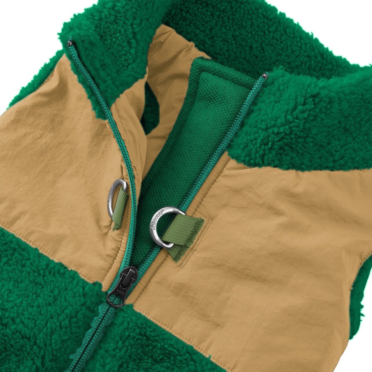 Zip Up Sherpa Vest from Gooby