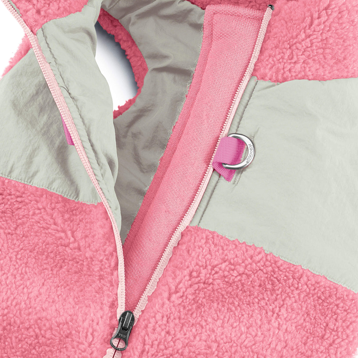 Zip Up Sherpa Vest from Gooby