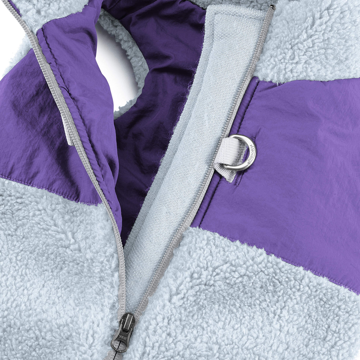 Zip Up Sherpa Vest from Gooby