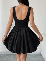 Perfee Ruched Sleeveless Mini Dress from Enfance-Heureuse