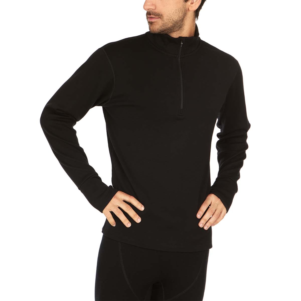 Heavyweight - Kobuk 1/4 Zip 100% Merino Wool from Minus33 Merino Wool Clothing